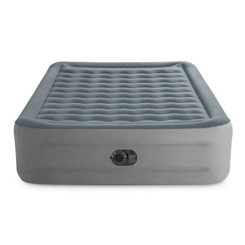18" High Comfort Plush Raised Air Mattress Bed with Built-in Pump - Queen 18" High Comfort Plush Raised Air Mattress Bed with Built-in Pump - Queen