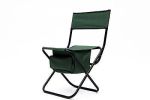 2-piece Folding Outdoor Chair with Storage Bag, Portable for indoor, Camping,